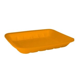 Лотокиз вспененного полистирола для ручной упаковки оранжевые Е-50 290х210х50 160шт/уп