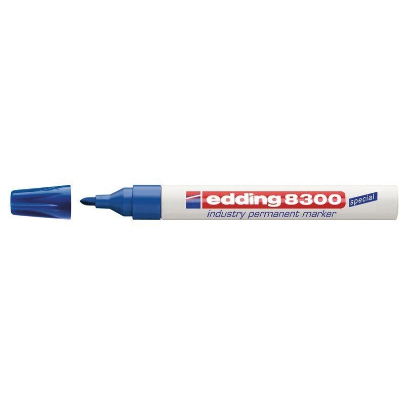 Маркер для агрессивной среды Edding E-8300/3 синий (толщина линии 1.5-3 мм) от компании Арсенал ОПТ - фото 1