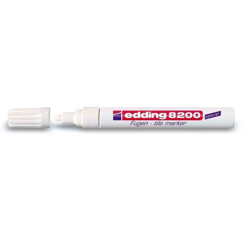 Маркер для кафельных швов Edding E-8200 белый (толщина линии 2-4 мм) от компании Арсенал ОПТ - фото 1