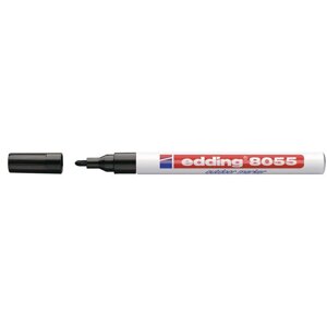 Маркер для наружных работ Edding E-8055/1 черный (толщина линии 1-2 мм)