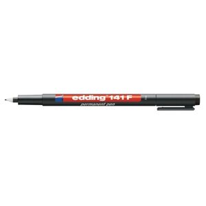 Маркер для пленок и глянцевых поверхностей Edding E-141/1 F черный (толщина линии 0.6 мм)