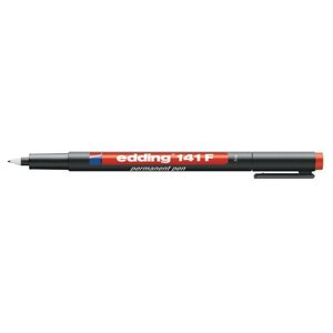 Маркер для пленок и глянцевых поверхностей Edding E-141/2 F красный (толщина линии 0.6 мм)