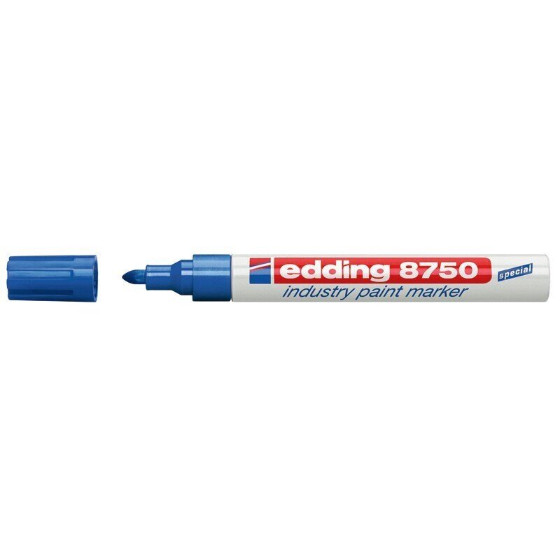 Маркер для промышленной графики Edding E-8750/3 синий (толщина линии 2-4 мм) от компании Арсенал ОПТ - фото 1