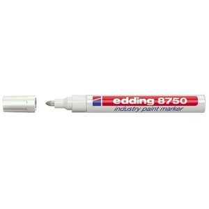 Маркер для промышленной графики Edding E-8750/49 белый (толщина линии 2-4 мм)