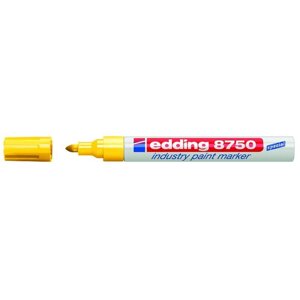 Маркер для промышленной графики Edding E-8750/5 желтый (толщина линии 2-4 мм)