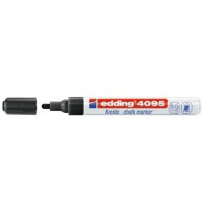 Маркер меловой Edding E-4095 черный 3 мм