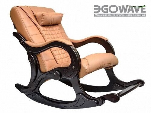 Массажное кресло-качалка EGO WAVE EG-2001 в комплектации LUX (цвет Орех) от компании Арсенал ОПТ - фото 1
