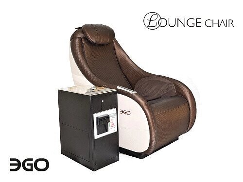 Массажное кресло LOW-END класса EGO LOUNGE CHAIR EG8801 с купюроприемником Латте от компании Арсенал ОПТ - фото 1