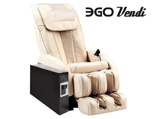 Массажное кресло LOW-END класса EGO VENDI EG8802 с купюроприемником Бежевый от компании Арсенал ОПТ - фото 1