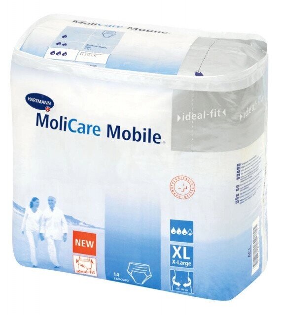 MoliCare Mobile - Моликар Мобайл (9158340) Впитывающие трусы, pазмер XL, 14 шт. от компании Арсенал ОПТ - фото 1