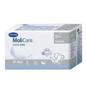 MoliCare Premium extra soft (1694481) Воздухопроницаемые подгузники: размер S, 30 шт.