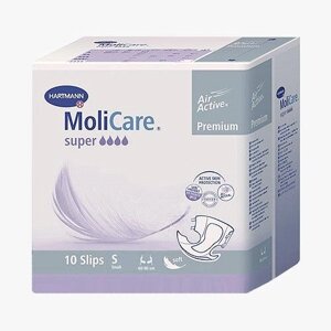 MoliCare Premium super soft - Моликар Премиум супер софт (1696981) Воздухопроницаемые подгузники: размер S, 10