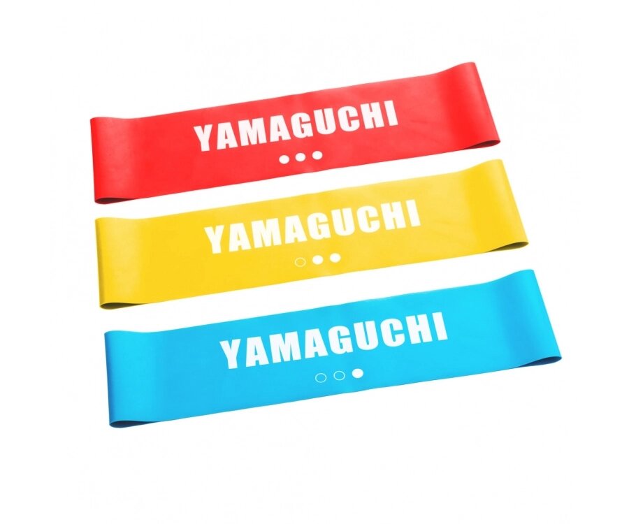 Набор из 3-х эластичных лент Yamaguchi Stretch FIT от компании Арсенал ОПТ - фото 1