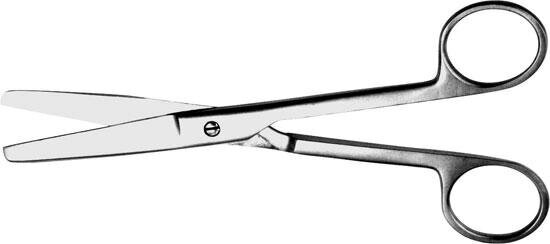 Ножницы тупоконечные прямые, 170 мм от компании Арсенал ОПТ - фото 1