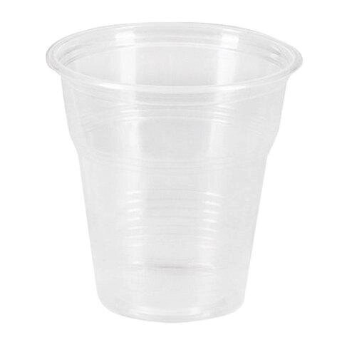 Одноразовый стакан, 100 мл, 1 шт., полипропилен (ПП), прозрачный, для холодного/горячего, СТИРОЛПЛАСТ от компании Арсенал ОПТ - фото 1