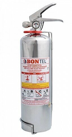 Огнетушитель воздушно-эмульсионный закачной ОВЭ-2 (з)-АВЕ Bontel от компании Арсенал ОПТ - фото 1