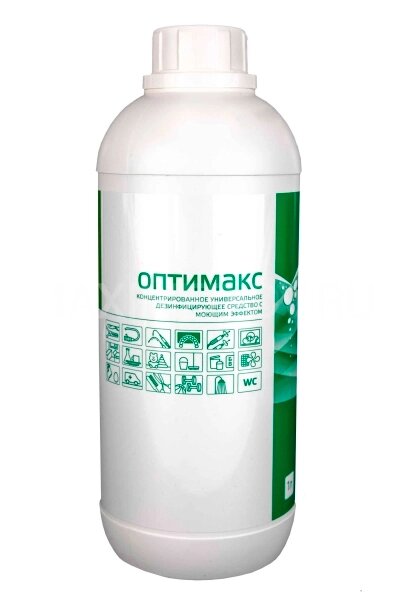 Оптимакс дезинфицирующее средство 1 л от компании Арсенал ОПТ - фото 1