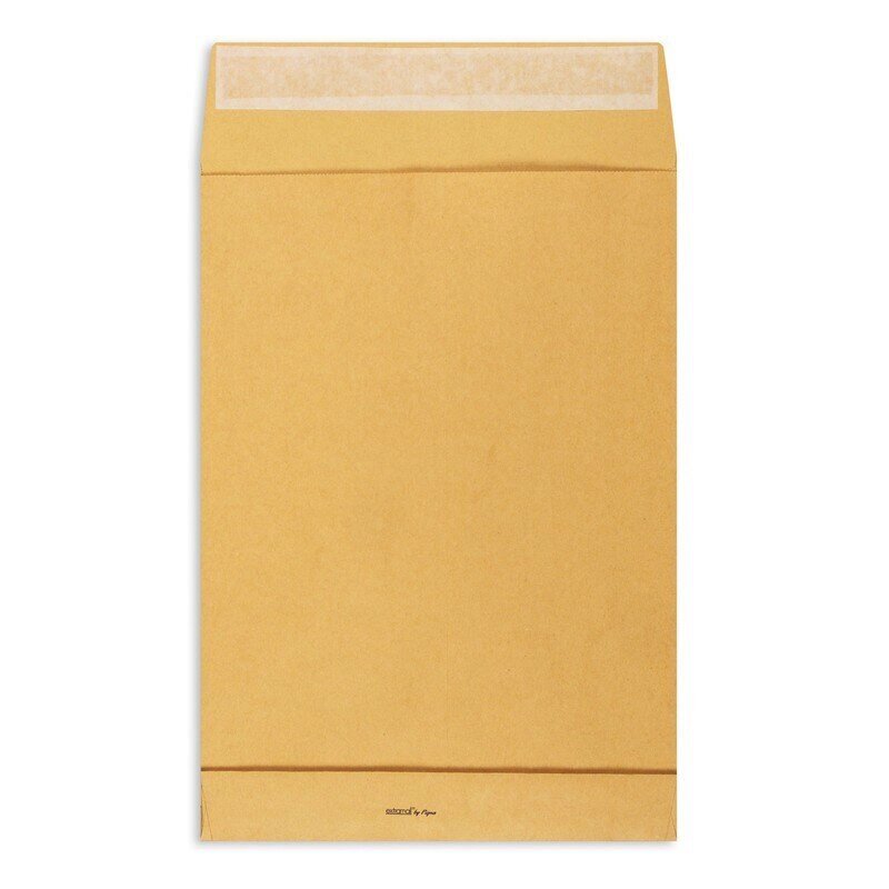 Пакет почтовый Extrapack B4 из крафт-бумаги стрип 250х353 мм (120 г/кв.м, 250 штук в упаковке) от компании Арсенал ОПТ - фото 1