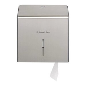 Диспенсер для туалетной бумаги KIMBERLY-CLARK, Мини Jumbo, нержавеющая сталь, бумага 126127, АРТ. 8974