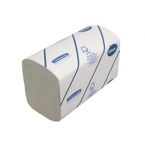 Полотенца бумажные листовые Kimberly-Clark Kleenex Ultra S-сложения 2-слойные 30 пачек по 124 листа (артикул