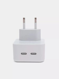 Блок питания на 2 разъема Type-C