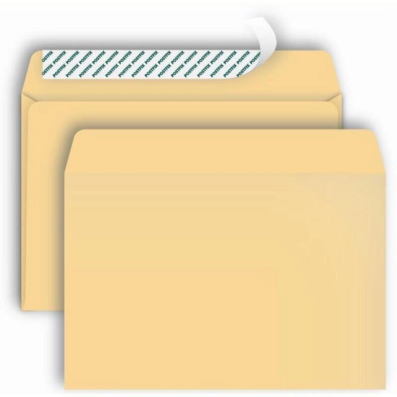Конверт почтовый Postfix Bong C4 (229x324 мм) крафт-бумага удаляемая лента (250 штук в упаковке) - опт