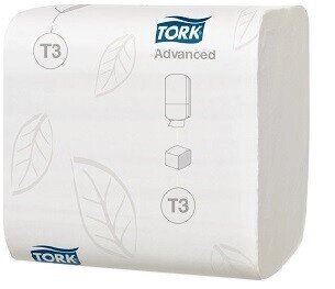 Туалетная бумага листовая TORK Advanced 114271 2-сл 11х19см 242листа/упак 36упак/кор - выбрать