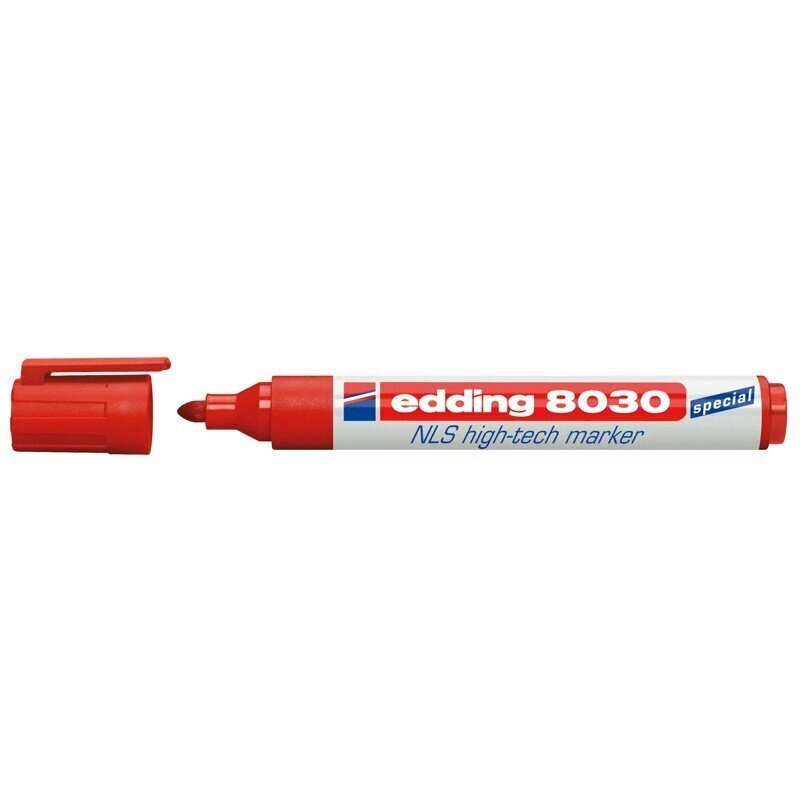 Маркер навигационный Edding E-8030/2 красный (толщина линии 1.5-3 мм) - распродажа