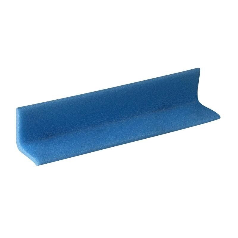 Профиль защитный Г-образный синий тип 50х50-6 длина 2 м (10 штук в упаковке) - обзор