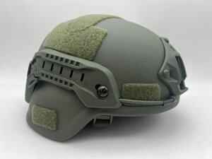 ШЛЕМ ТАКТИЧЕСКИЙ БАЛЛИСТИЧЕСКИЙ композитный/ ACH (advanced combat helmet) MICH NIJ IIIA Ops-Core/ цвет «олива»/ класс