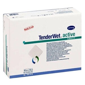 TENDERWET active cavity (6092720) Повязки актив. раствором Рингера: круглые 5,5 cм; 10 шт.