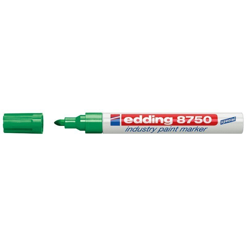 Маркер для промышленной графики Edding E-8750/4 зеленый (толщина линии 2-4 мм) - обзор