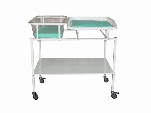 Кровать для новорожденных Belberg с пеленальным  столиком (КНПС) (с матрасом) - интернет магазин