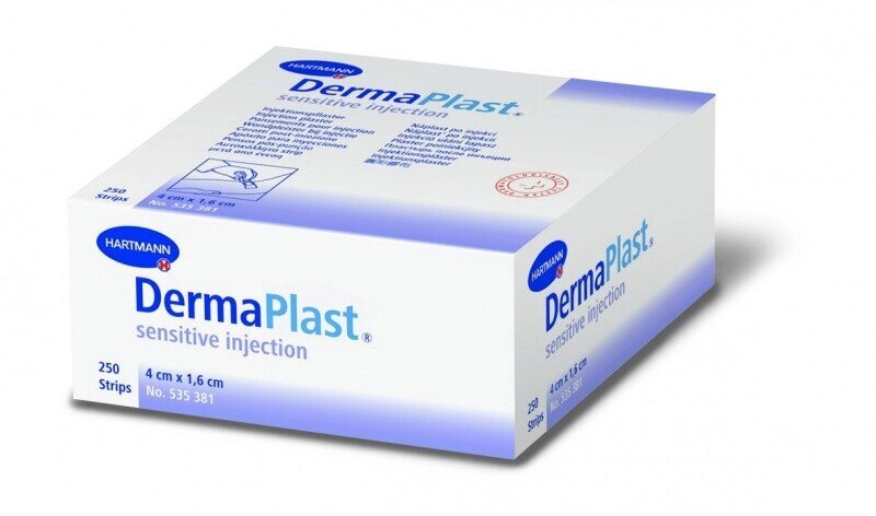 DERMAPLAST injection - Инъекционный пластырь 4 х 1,6 см; 250 шт. (5353811) - особенности