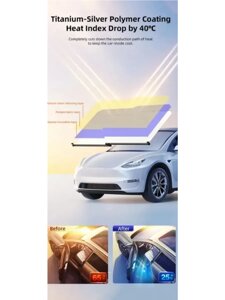 Двухслойный солнцезащитный козырек