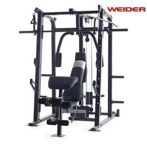 Силовая станиция с Машиной Смита и свободными весами Weider Pro 8500 15962