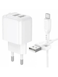 Блок питания сетевой + кабель MicroUSB