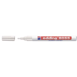 Маркер для наружных работ Edding E-8055/49 белый (толщина линии 1-2 мм)