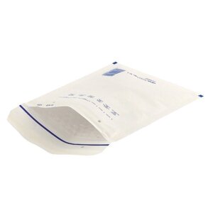 Пакет почтовый с воздушной подушкой Bong из белой бумаги стрип 170x225 мм (100 г/кв. м, 10 штук в упаковке)
