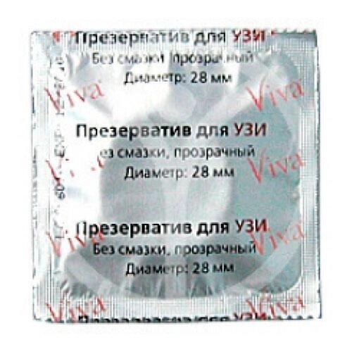Презерватив латексный для УЗИ (Viva), 100 шт от компании Арсенал ОПТ - фото 1