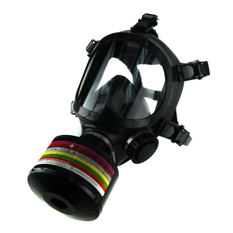 Противогаз фильтрующий «БРИЗ-3306» марки A1B1E1K1SXHgP3 R D с маской от компании Арсенал ОПТ - фото 1