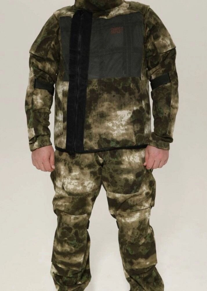 Противоосколочный костюм класса защиты БР-1 (18 слоев арамидной ткани / кевлар) оптом от компании Арсенал ОПТ - фото 1
