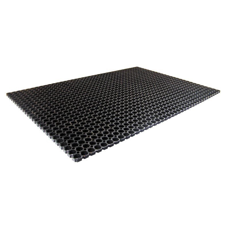 Резиновое покрытие универсальное черное (1000х1500х17 мм) от компании Арсенал ОПТ - фото 1