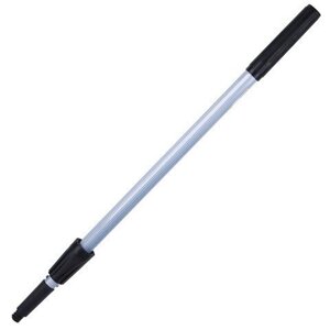 Ручка для стекломойки ЛАЙМА "Проф" алюминиевая, телескопическая, 2 штанги, 120 см (стекломойка 601521, 601522,