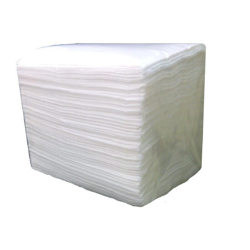 Салфетки бумажные Luscan Professional №4 1-слойные 33x21.5 см белые (16 пачек по 200 штук) от компании Арсенал ОПТ - фото 1