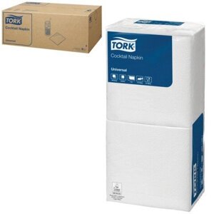 Салфетки TORK Big Pack, 24х23,8, 200 шт., белые