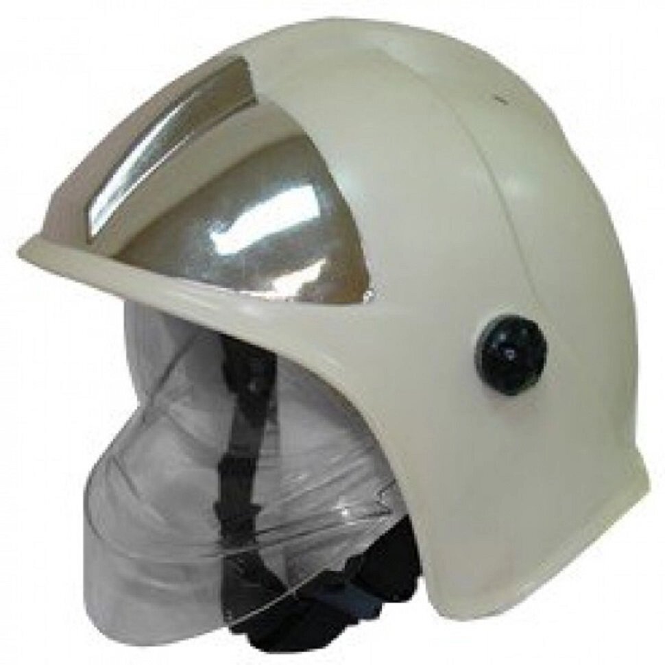 Шлем-каска пожарного ШКПС белый от компании Арсенал ОПТ - фото 1