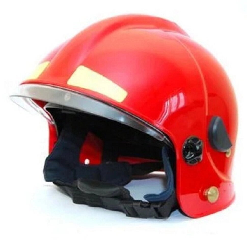 Шлем пожарного ШПМ-С красный от компании Арсенал ОПТ - фото 1
