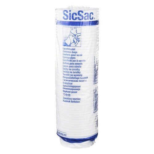 SicSac - ЗигЗаг (9995861) гигиенические пакеты сбора рвотных масс, 50 шт. от компании Арсенал ОПТ - фото 1