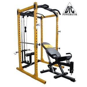 Силовая станция со скамьей DFC POWERGYM PK013